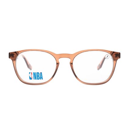 LV.AC.1040-0207.2 Armacao Para Oculos de Grau Unissex NBA Chicago Bulls Marrom -1-